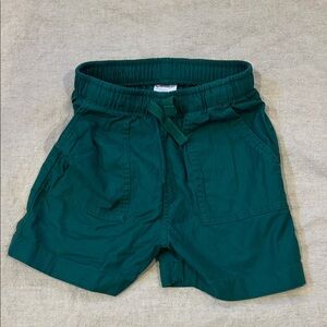 Kids Hunter Green Shorts